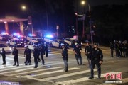 博白约200名海军陆战队士兵进驻洛杉矶 开始执行警戒守卫任务